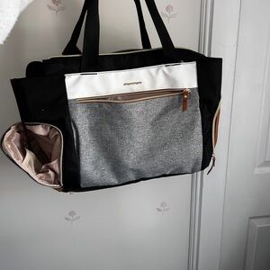 Black and Gray pump Tote Bag
